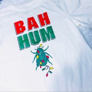 BAH HUM BUG • Christmas Short Sleeve Holiday T-Shirt